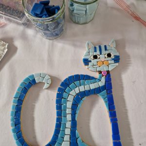 chat mosaique